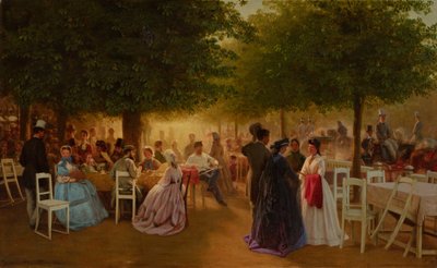 Donnerstag in Stromovka, 1865 von Viktor Barvitius